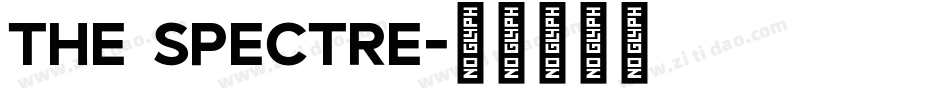The Spectre字体转换
